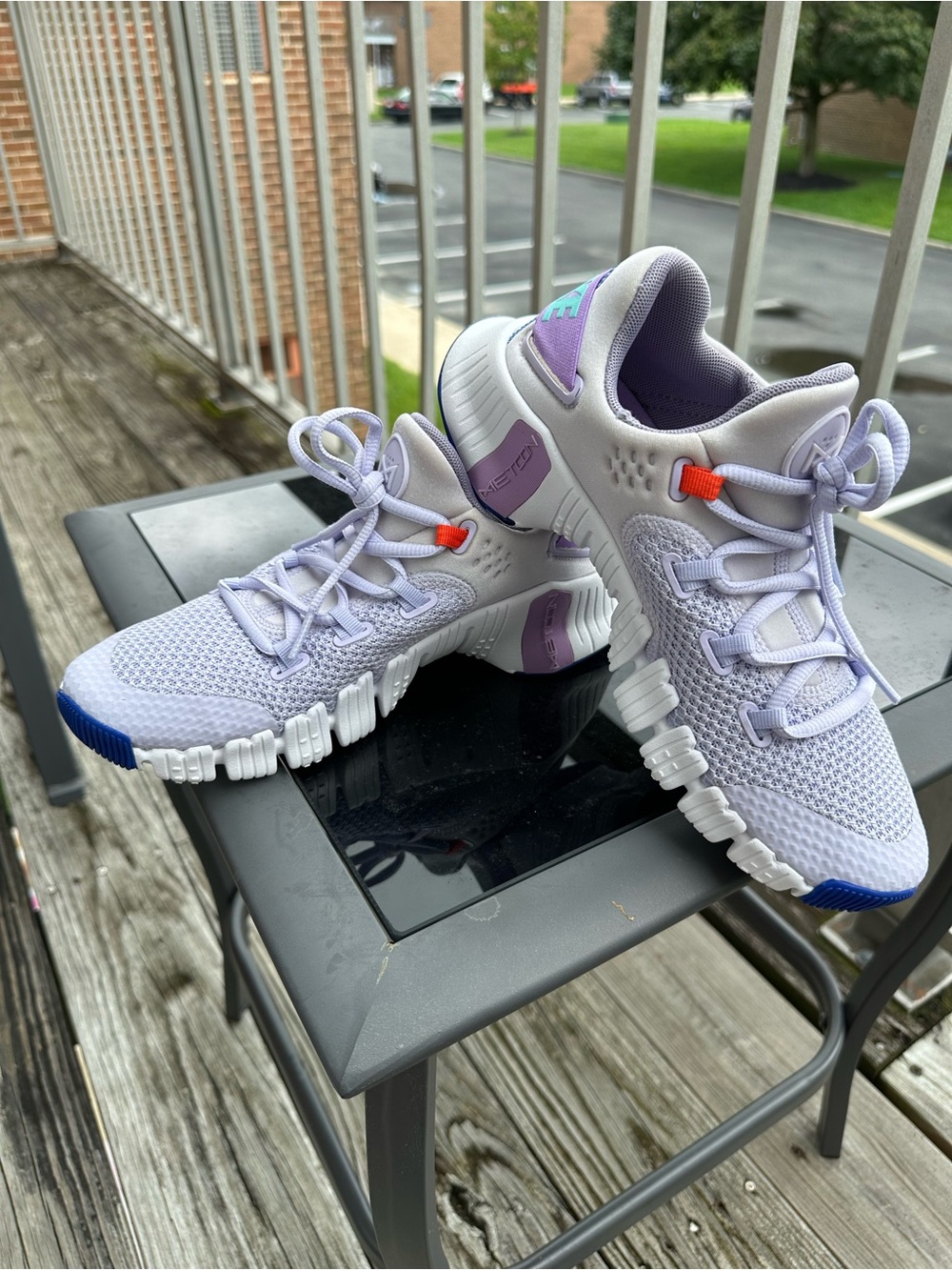 Nike Free Metcon 4, Women’s Lightweight Running Shoes - Lavender Size 8 - Picture 6 of 7